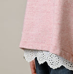 45R Cotton Fleece Sleeveless Top (Top-dyed)