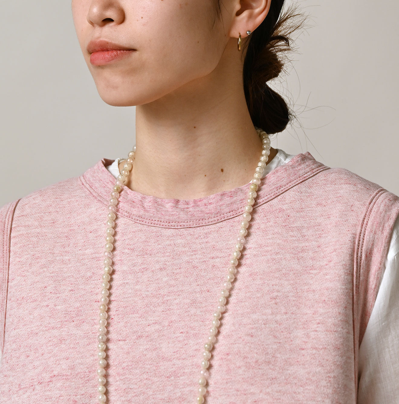 45R Cotton Fleece Sleeveless Top (Top-dyed) - Image 9