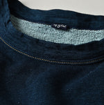 45R Indigo Cotton Fleece Sleeveless Top