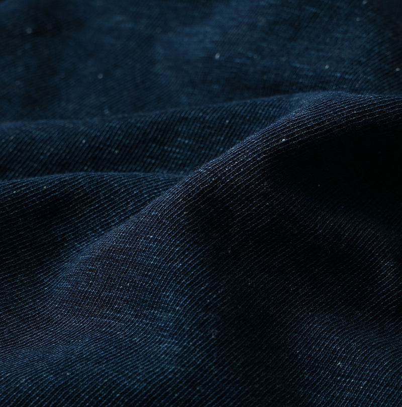 45R Indigo Cotton Fleece Sleeveless Top - Image 15