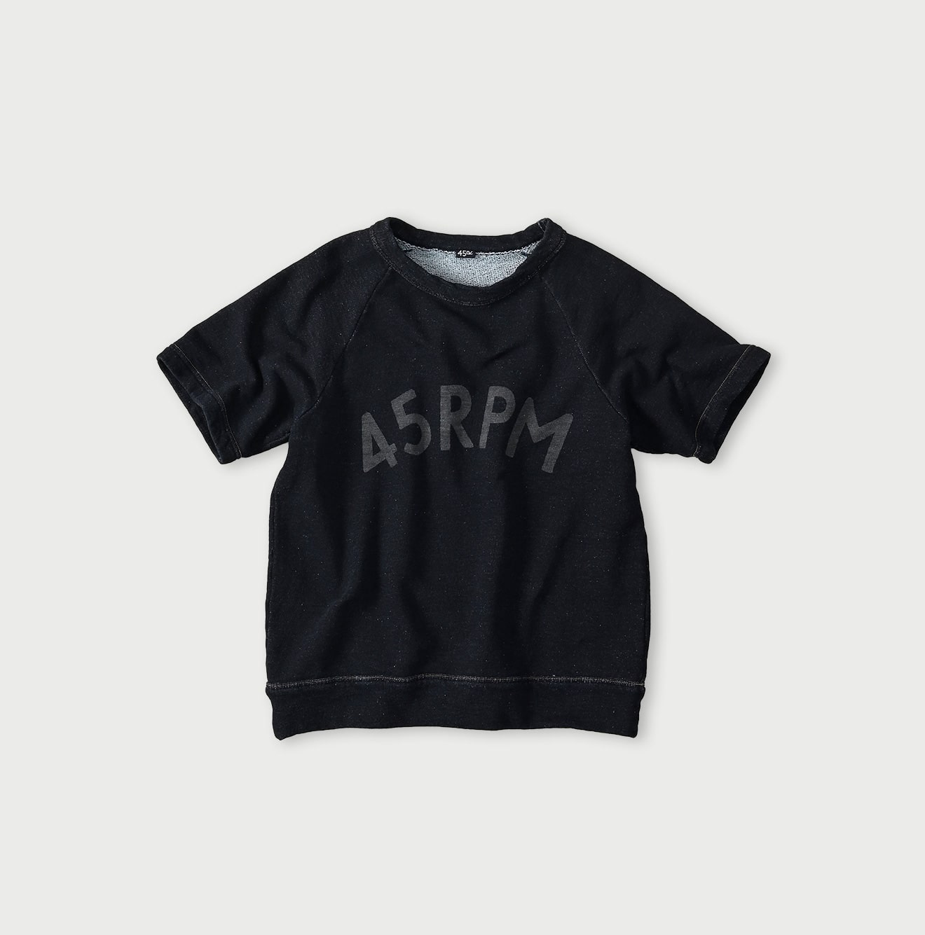 45R Indigo Cotton Fleece Logo de Petti Top - Image 2