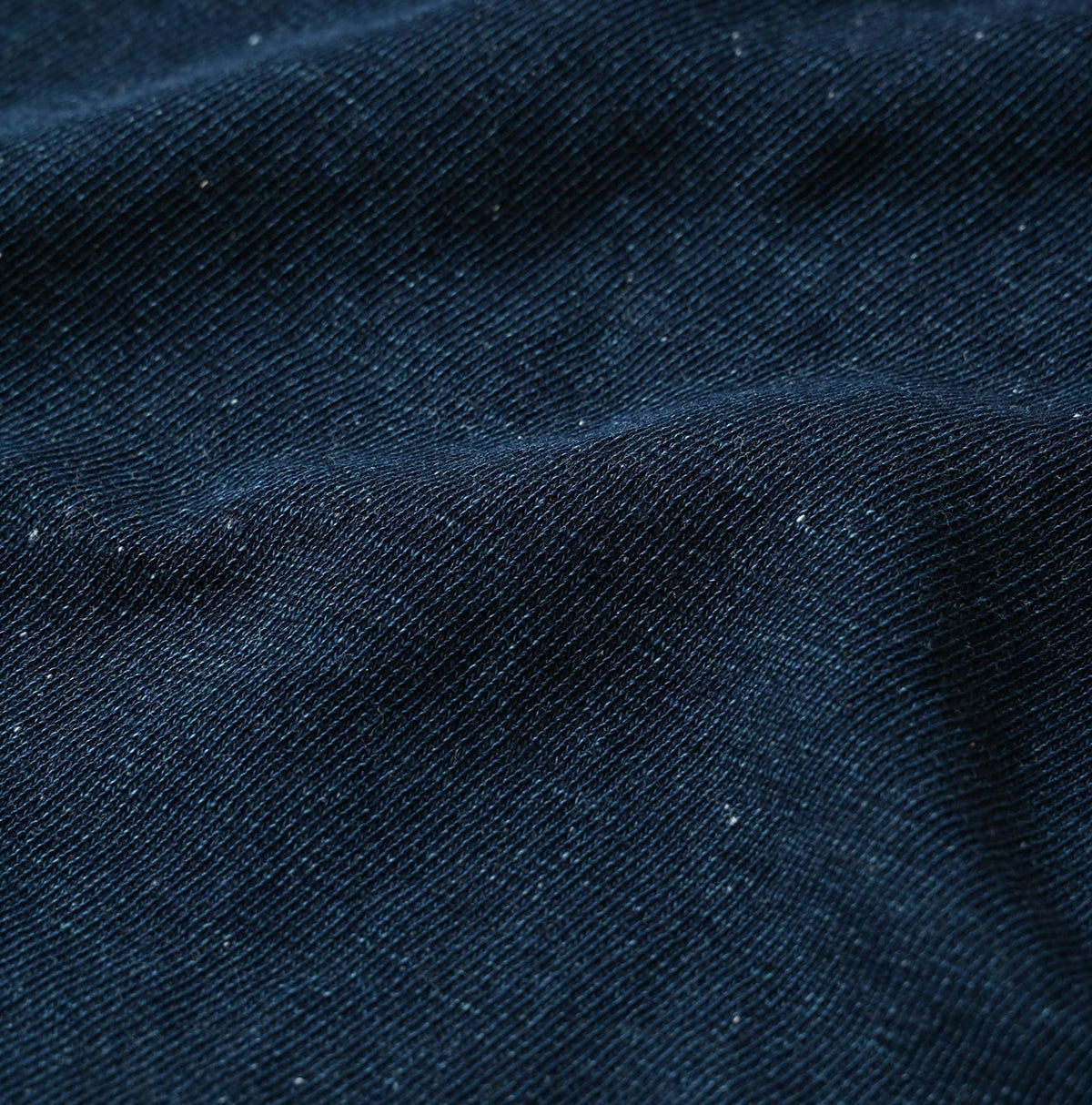 45R Indigo Cotton Fleece Logo de Petti Top