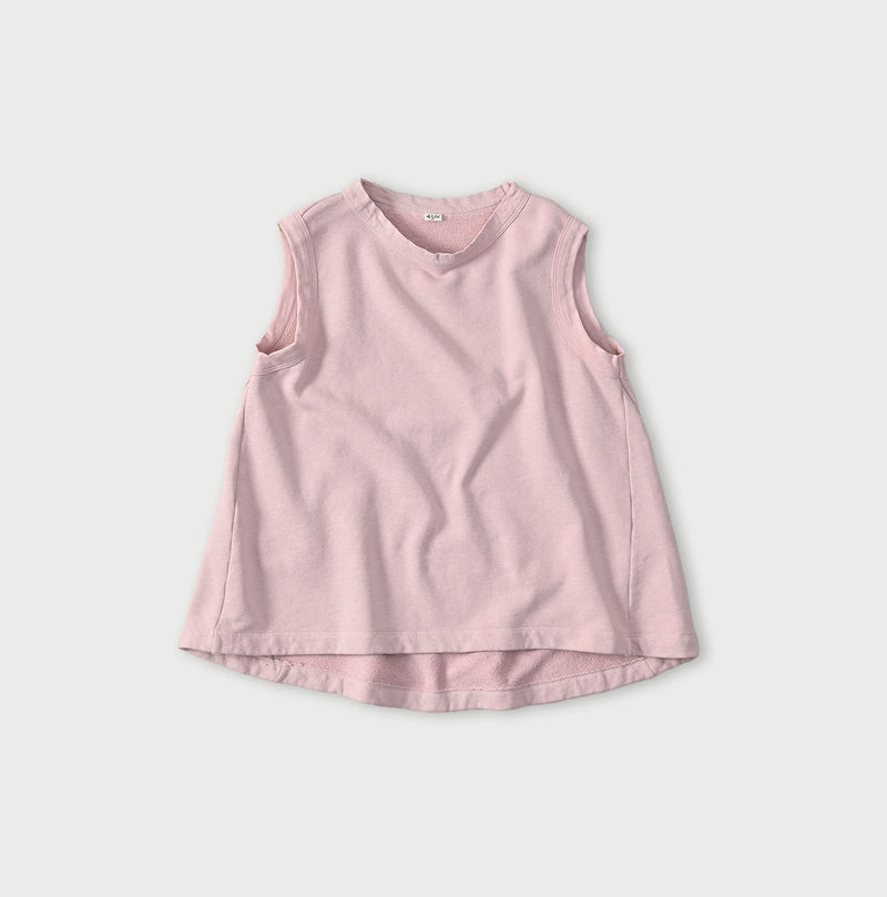 45R Cotton Fleece Sleeveless Top - Image 2