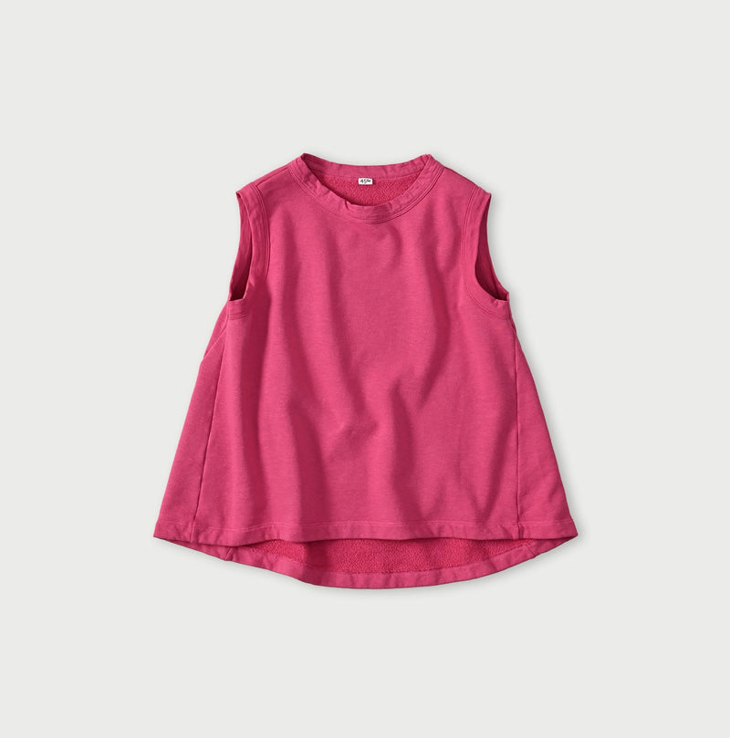 45R Cotton Fleece Sleeveless Top - Image 3