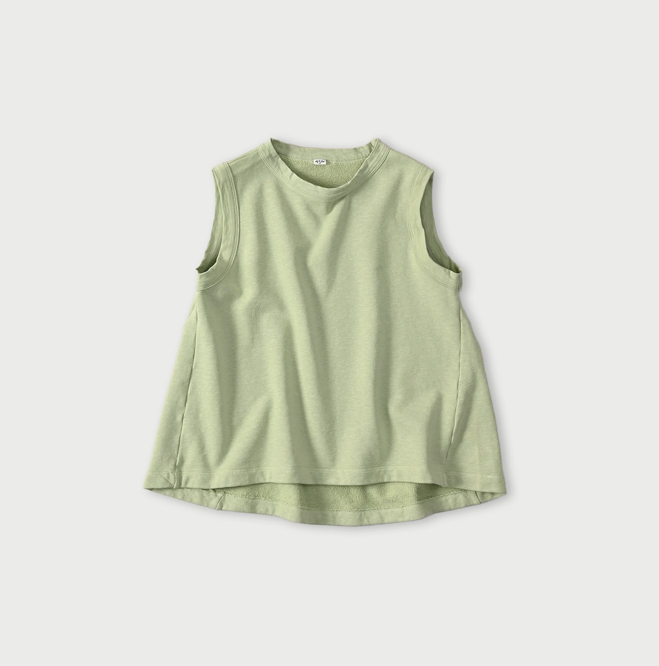 45R Cotton Fleece Sleeveless Top - Image 4
