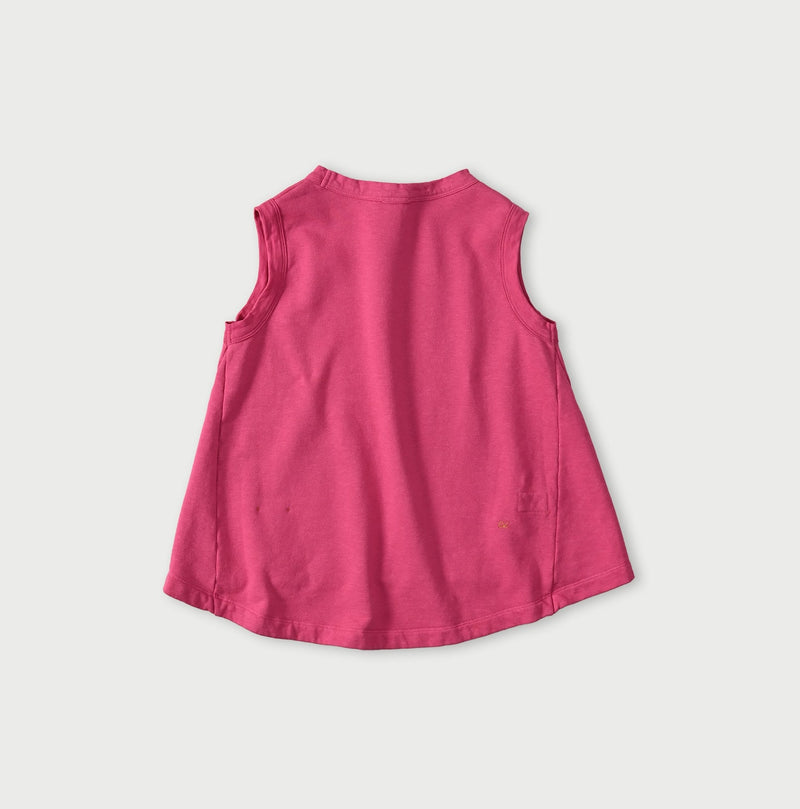 45R Cotton Fleece Sleeveless Top - Image 5