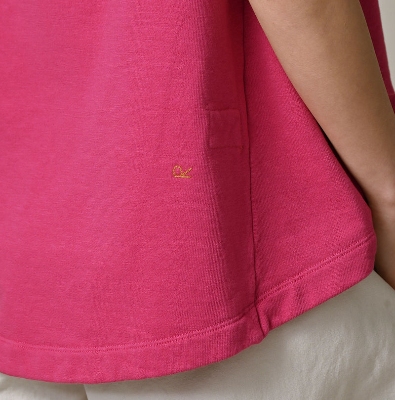 45R Cotton Fleece Sleeveless Top - Image 13