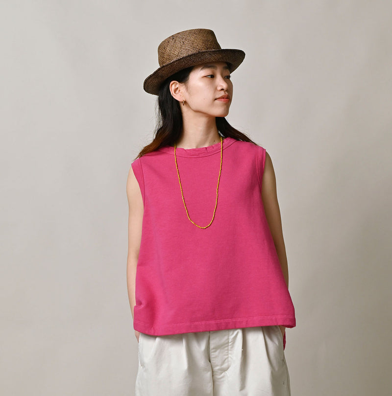 45R Cotton Fleece Sleeveless Top - Image 7