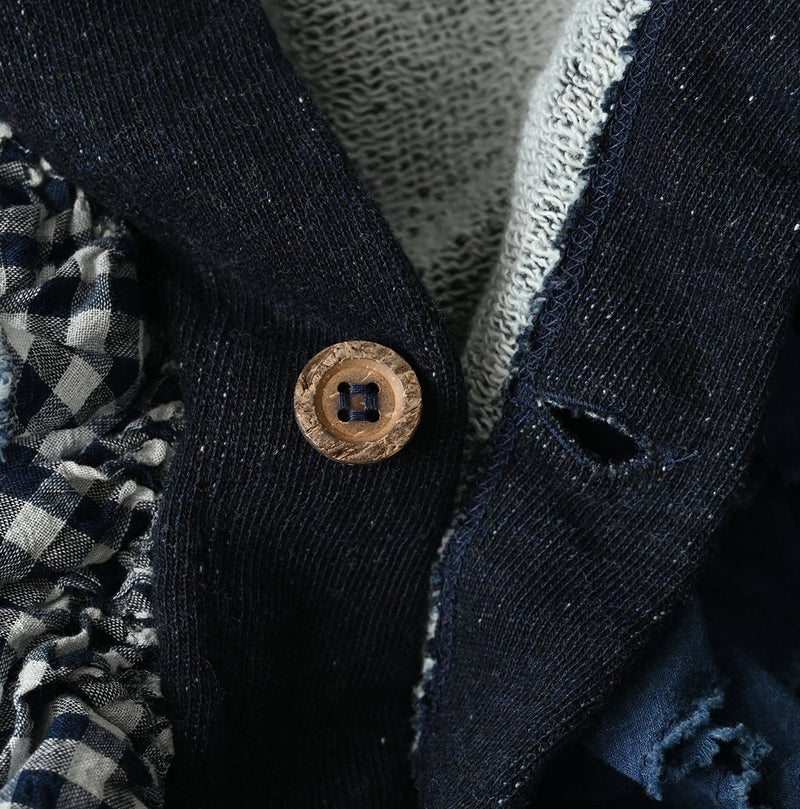 45R Indigo Mix Frill × Sweat Bolero - Image 13