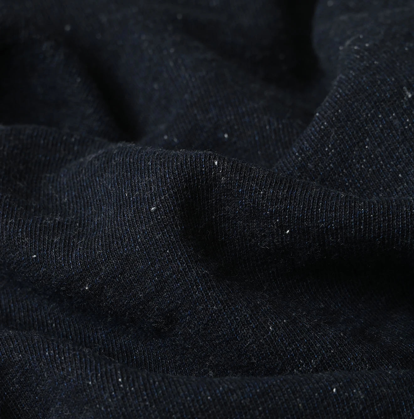 45R Indigo Mix Frill × Sweat Bolero