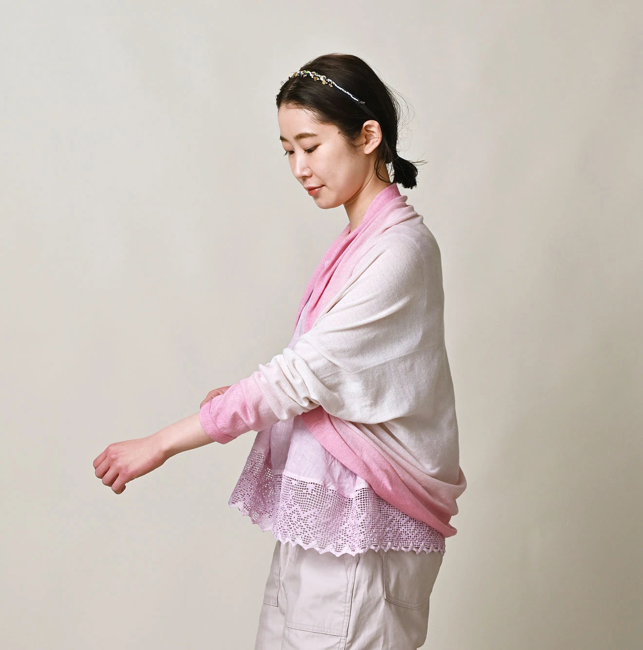 Sakura Super Gauze Bolero | 45R Official Online Store – 45R GLOBAL