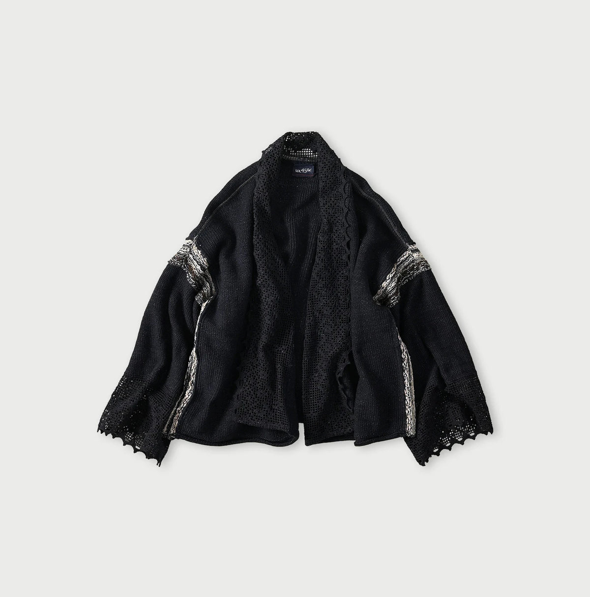 45R Indigo Knit-sewn Bolero