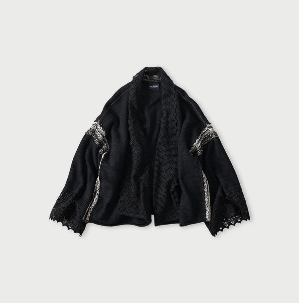 45R Indigo Knit-sewn Bolero