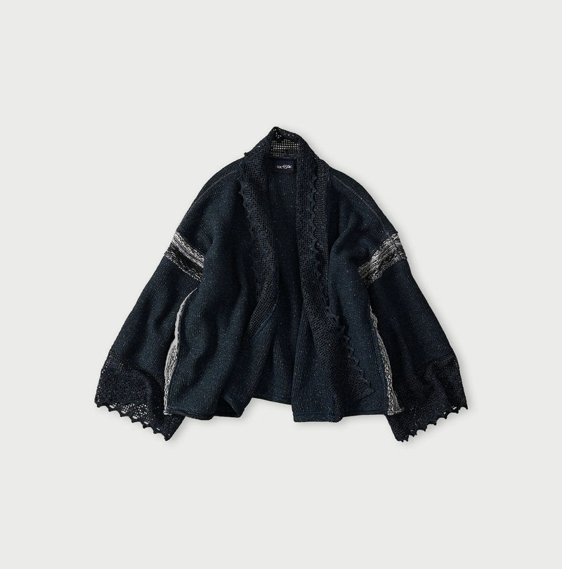 45R Indigo Knit-sewn Bolero - Image 2