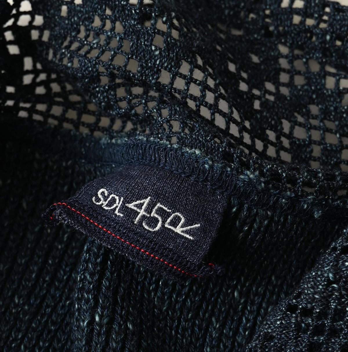 45R Indigo Knit-sewn Bolero