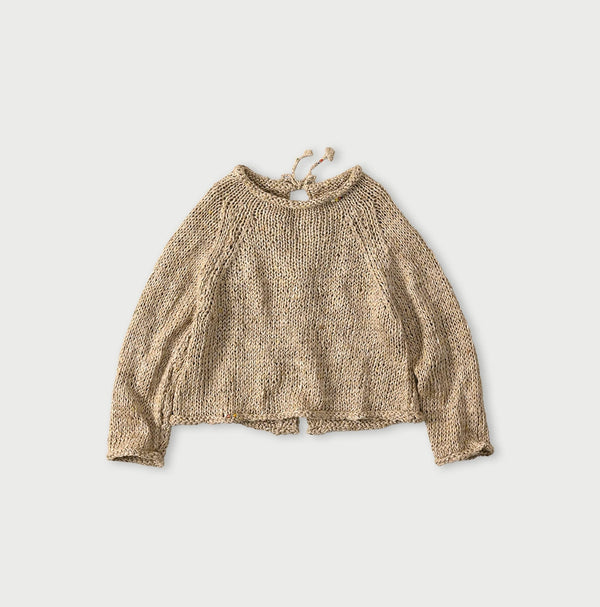45R Linen Zakkuri Sweater