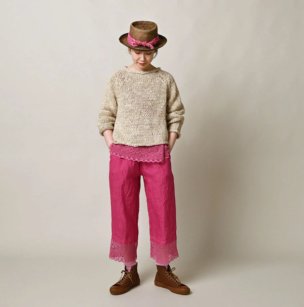 45R Linen Zakkuri Sweater