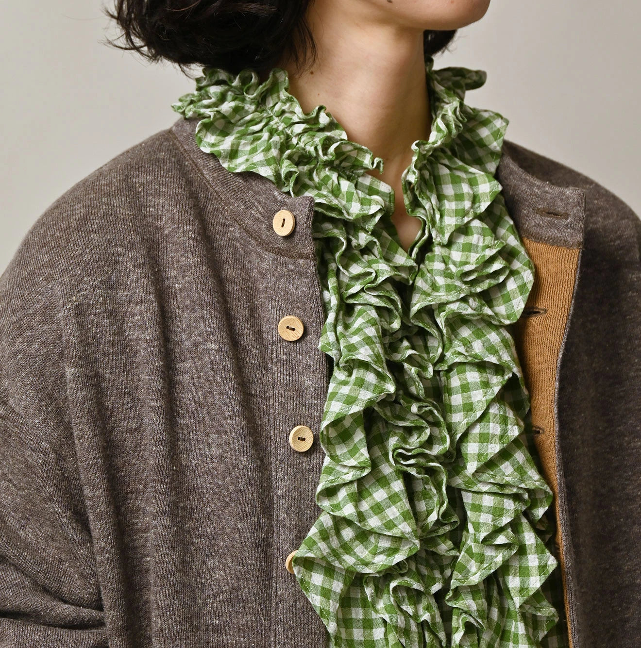 45R Mont Saint Supima Smooth Cardigan - Image 10