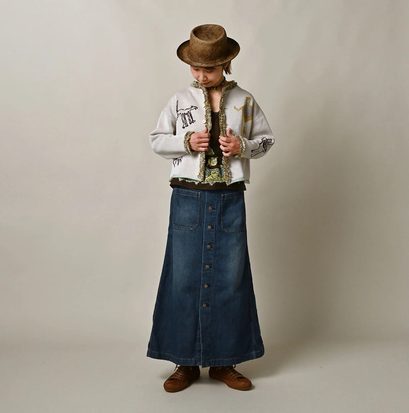 Jacquard Knit-Sewn Bolero - Image 3