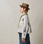 Jacquard Knit-Sewn Bolero