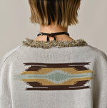 Jacquard Knit-Sewn Bolero