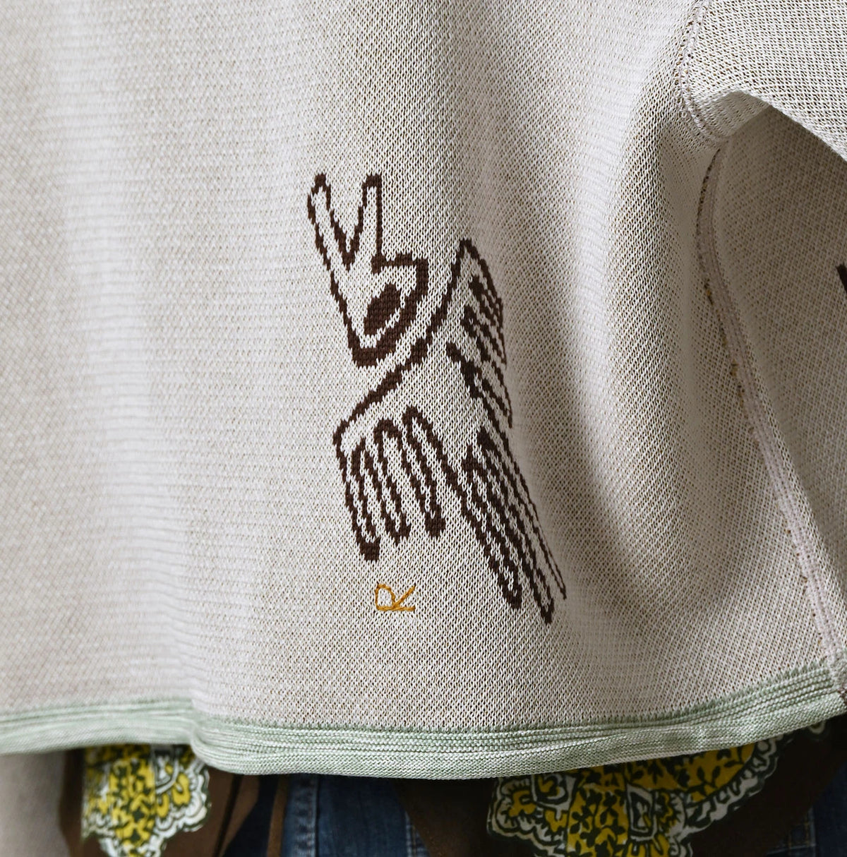 Jacquard Knit-Sewn Bolero