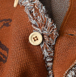 Jacquard Knit-Sewn Bolero