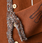 Jacquard Knit-Sewn Bolero