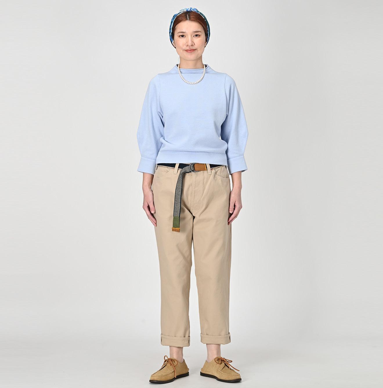 Knit-sewn Puff Sleeve Sweater - 45R by 45rpm studio - Image 2