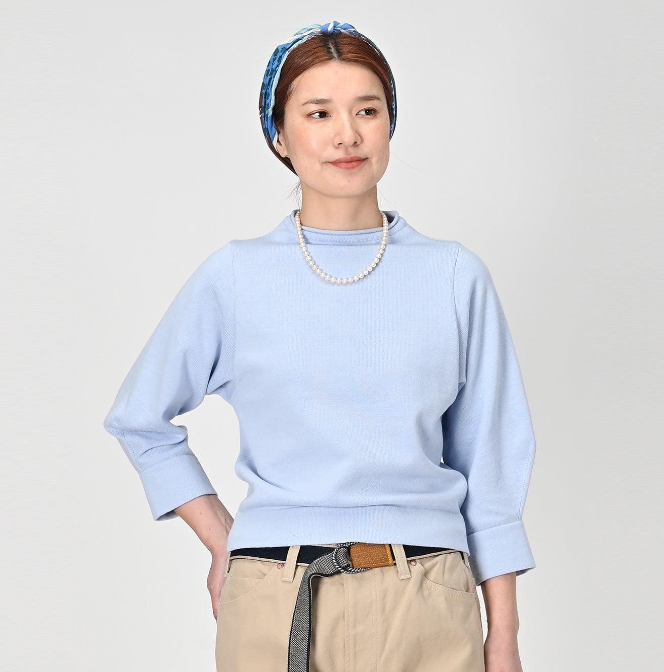 Knit-sewn Puff Sleeve Sweater - 45R by 45rpm studio - Image 3