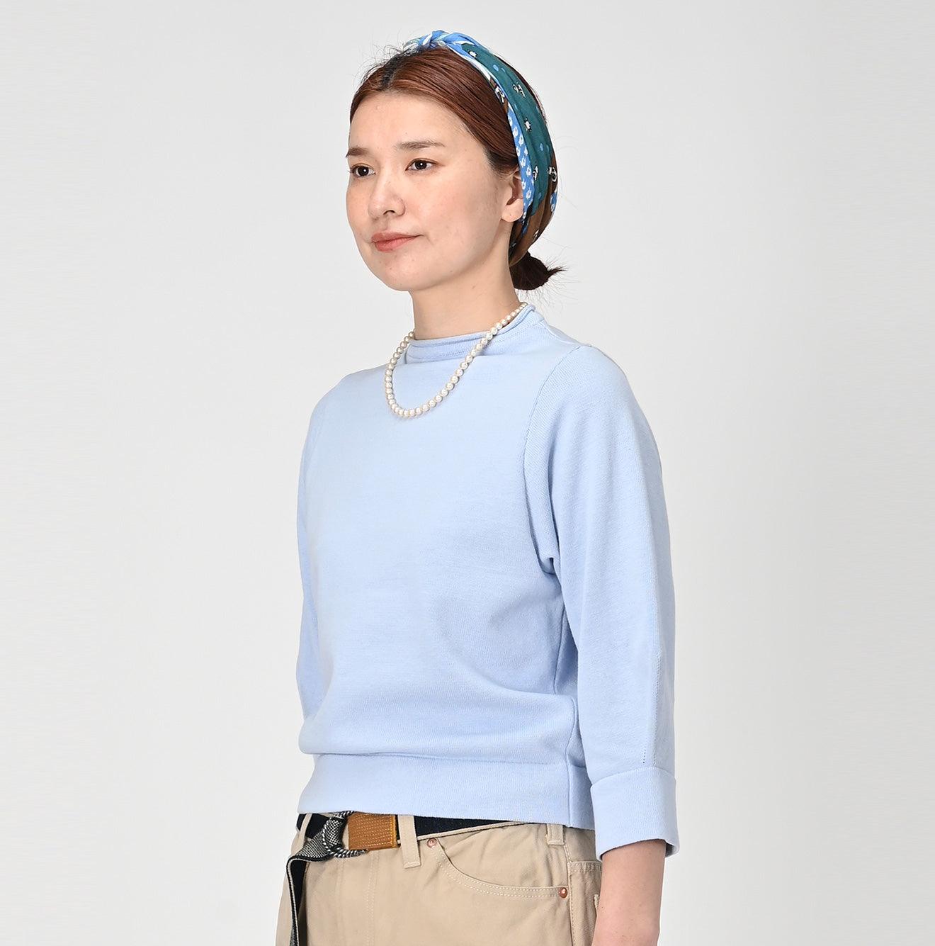 Knit-sewn Puff Sleeve Sweater - 45R by 45rpm studio - Image 4