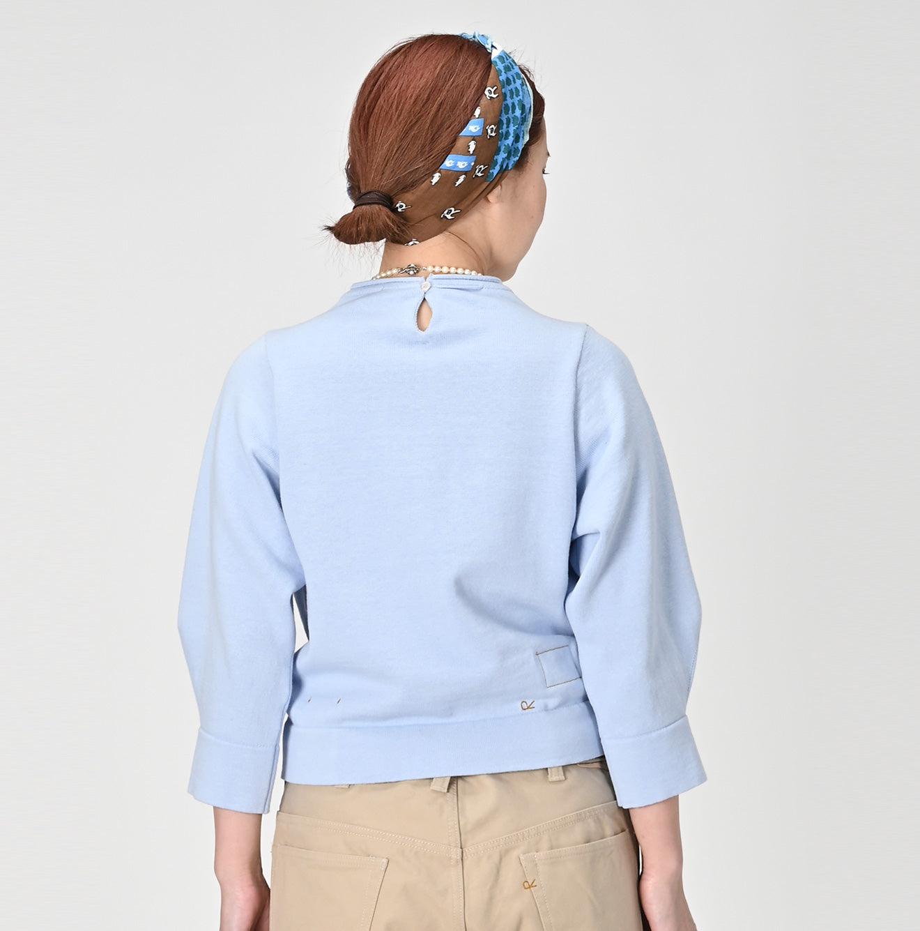 Knit-sewn Puff Sleeve Sweater - 45R by 45rpm studio - Image 5