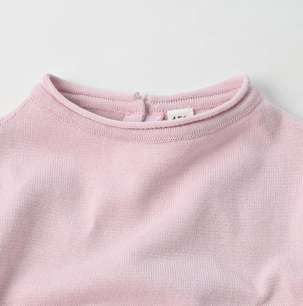 Knit-sewn Puff Sleeve Sweater - 45R by 45rpm studio
