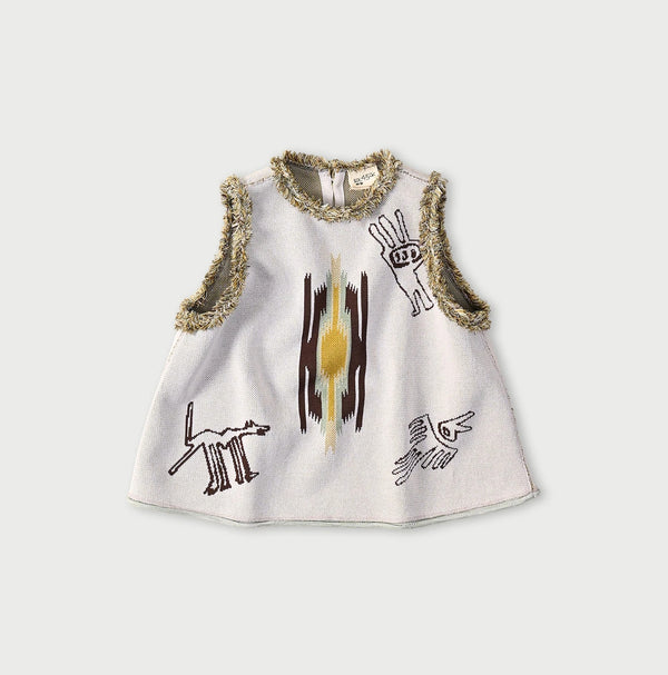 Jacquard Knit-Sewn Camisole