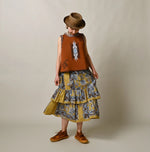 Jacquard Knit-Sewn Camisole