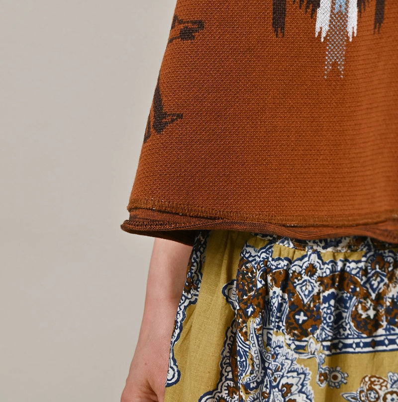 Jacquard Knit-Sewn Camisole - Image 10