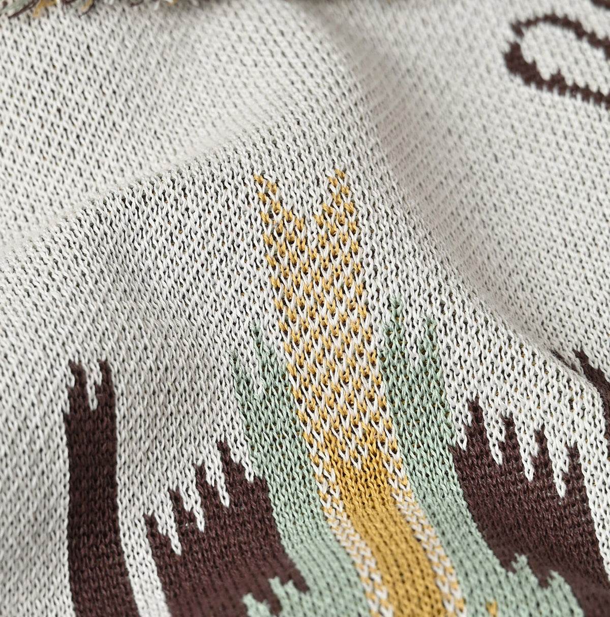 Jacquard Knit-Sewn Camisole