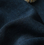 Indigo Jacquard Knit-Sewn Camisole