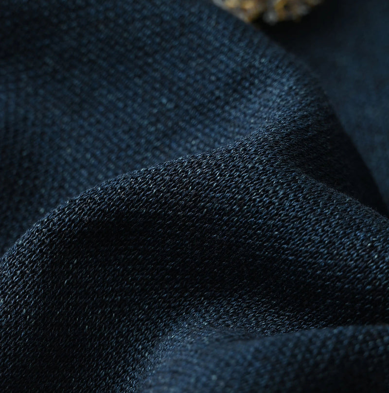 Indigo Jacquard Knit-Sewn Camisole - Image 17