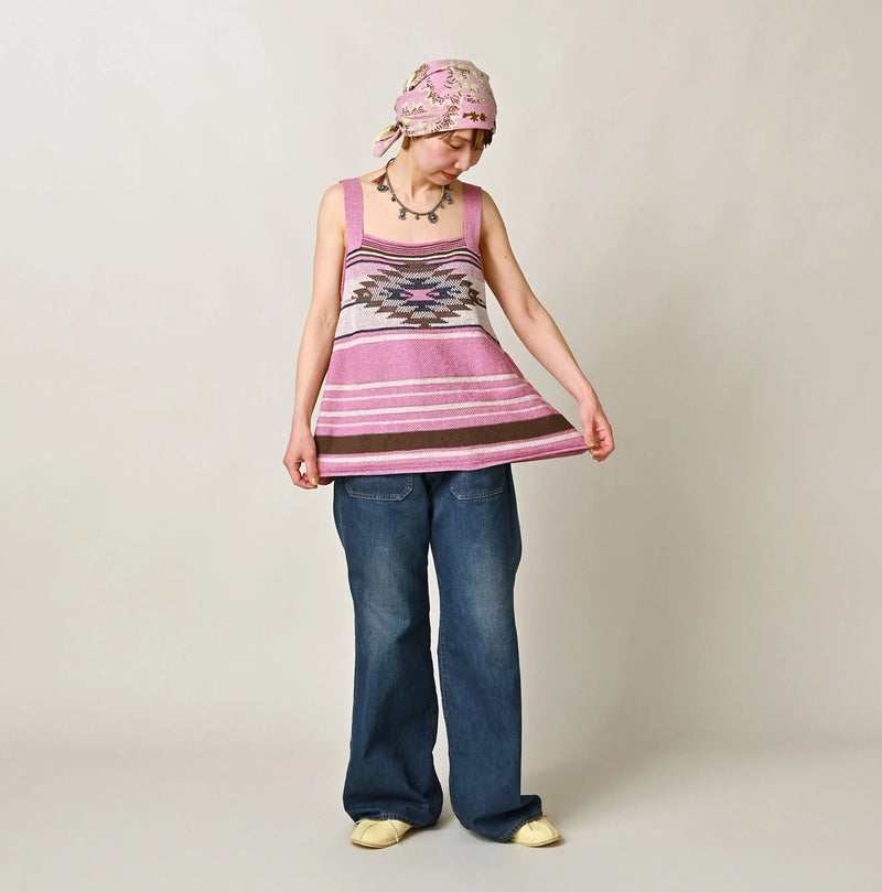 45R Native Gima Jacquard Camisole - Image 2