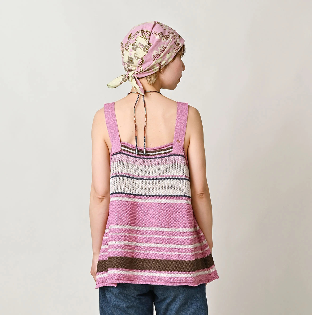 45R Native Gima Jacquard Camisole - Image 4