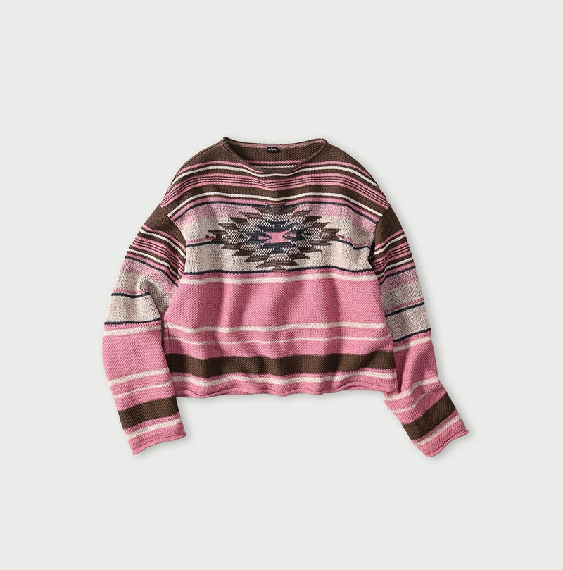 45R Native Gima Jacquard Bolero - Image 1