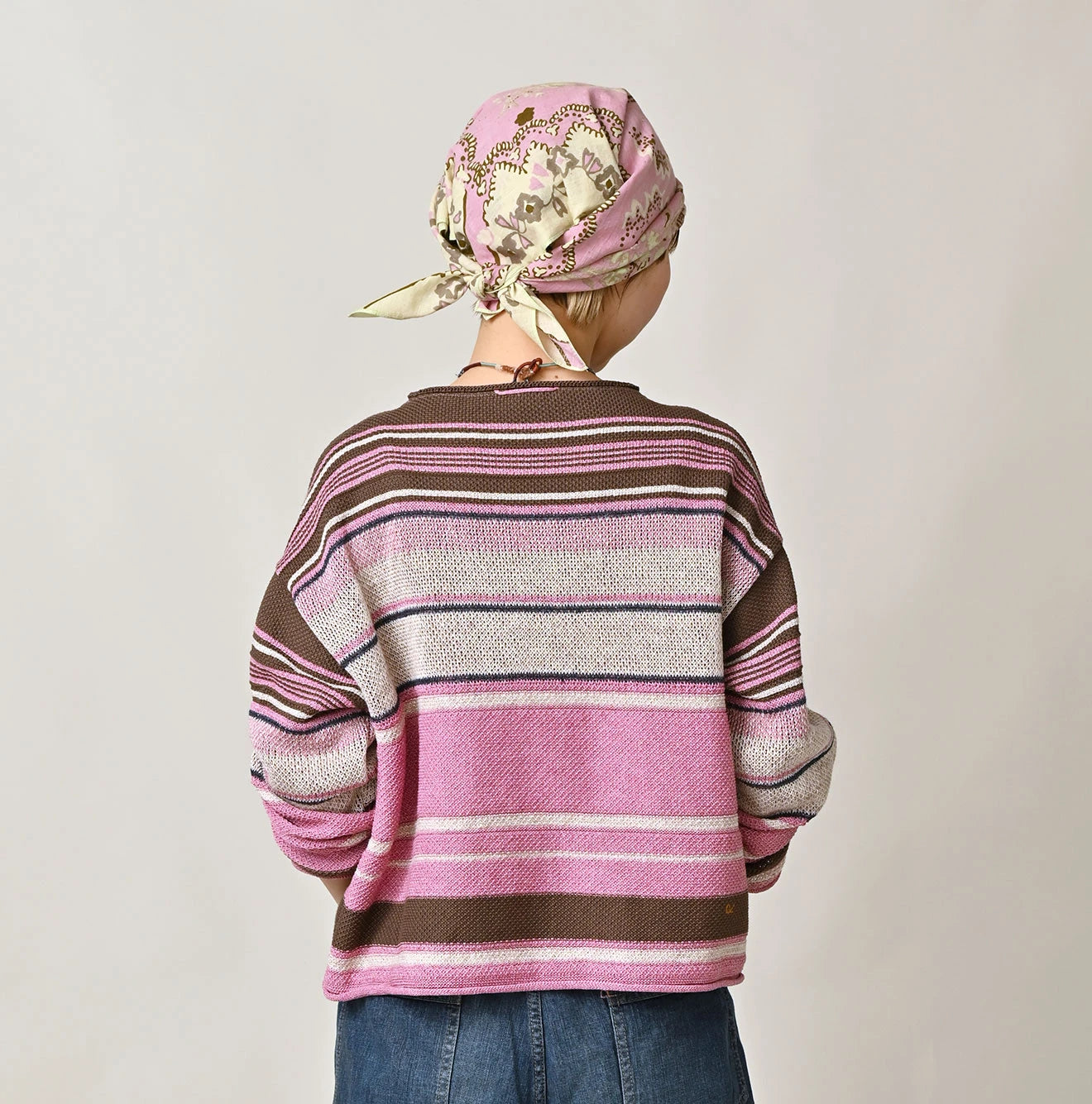 45R Native Gima Jacquard Bolero - Image 5