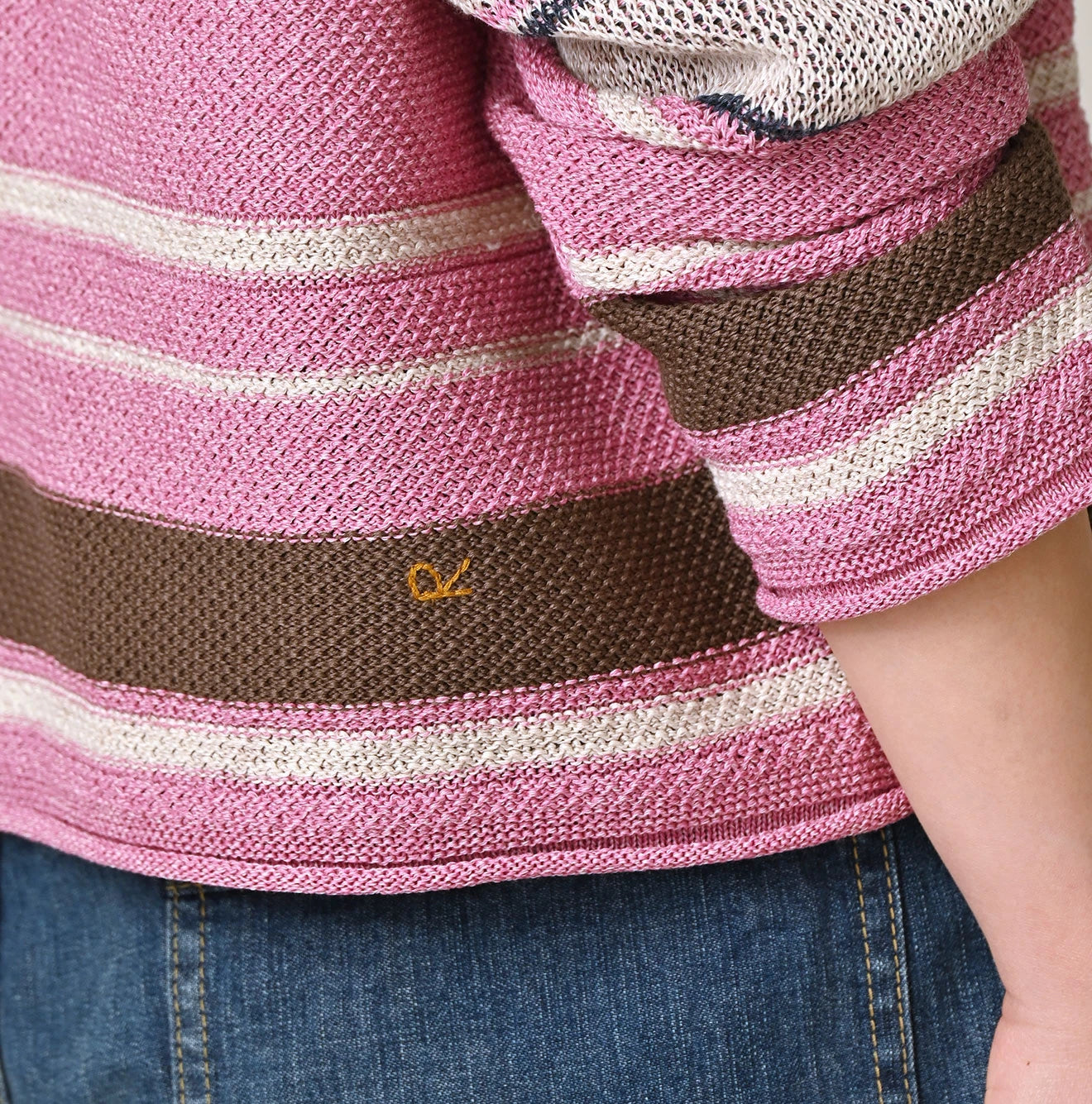 45R Native Gima Jacquard Bolero - Image 10