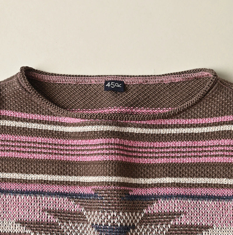 45R Native Gima Jacquard Bolero - Image 12
