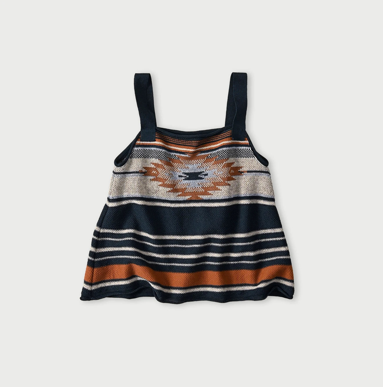 45R Indigo Native Gima Jacquard Camisole - Image 1