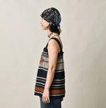 45R Indigo Native Gima Jacquard Camisole