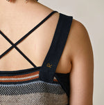 45R Indigo Native Gima Jacquard Camisole