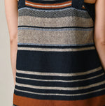 45R Indigo Native Gima Jacquard Camisole