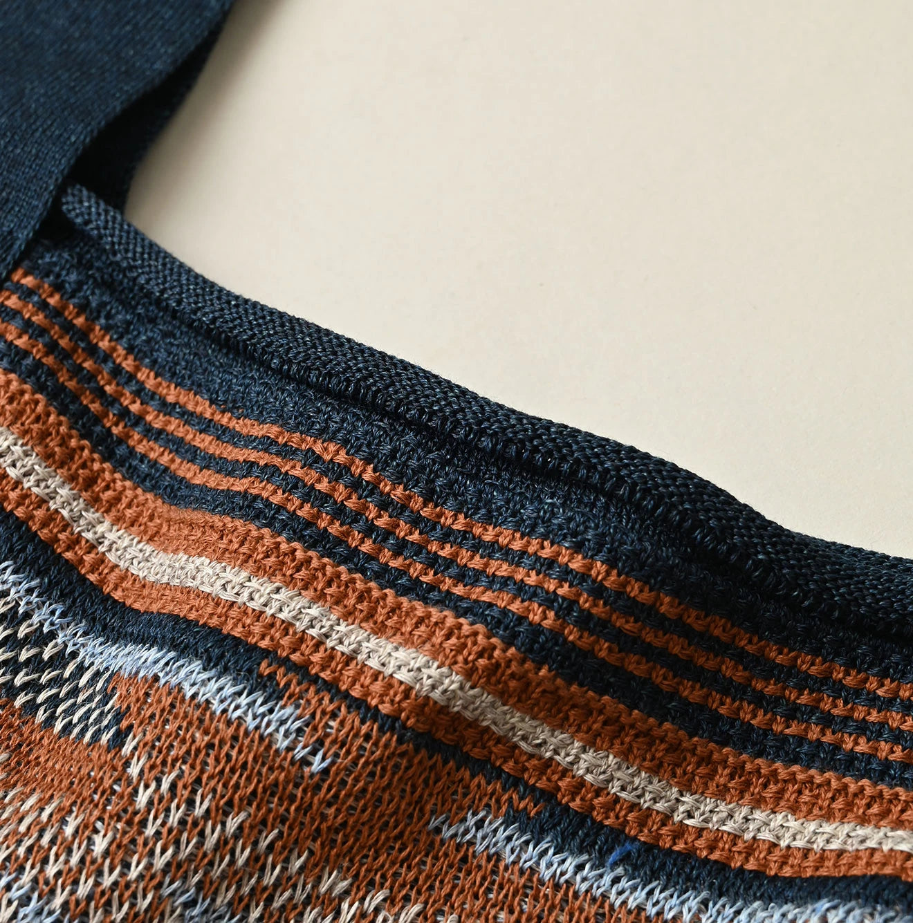 45R Indigo Native Gima Jacquard Camisole - Image 12